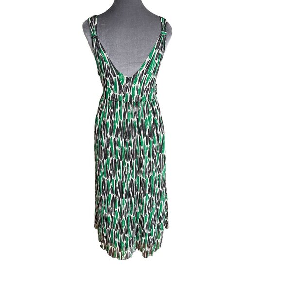 Diane Von Furstenberg For Pea in the Pod Silk Sleeveless Midi Maternity Dress Si - Picture 4 of 5